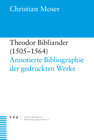 Buchcover Theodor Bibliander (1505–1564)