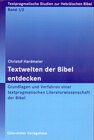 Buchcover Textwelten der Bibel entdecken