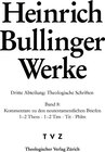 Buchcover Bullinger Heinrich, Werke