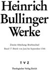 Buchcover Bullinger, Heinrich: Werke
