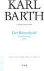 Buchcover Karl Barth Gesamtausgabe