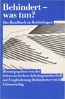 Buchcover Behindert - was tun?