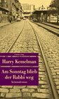 Buchcover Am Sonntag blieb der Rabbi weg