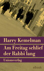 Buchcover Am Freitag schlief der Rabbi lang