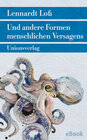 Buchcover Und andere Formen menschlichen Versagens