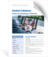 Buchcover Gestion à distance