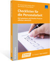 Buchcover Checklisten für die Personalarbeit