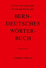 Buchcover Berndeutsches Wörterbuch