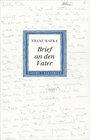 Buchcover Brief an den Vater