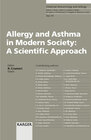 Buchcover Allergy and Asthma in Modern Society: A Scientific Approach