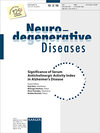 Buchcover Significance of Serum Anticholinergic Activity Index in Alzheimer's Disease