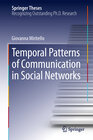Buchcover Temporal Patterns of Communication in Social Networks