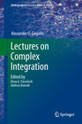 Buchcover Lectures on Complex Integration