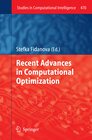 Buchcover Recent Advances in Computational Optimization
