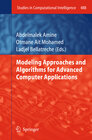 Buchcover Modeling Approaches and Algorithms for Advanced Computer Applications