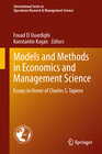Buchcover Models and Methods in Economics and Management Science