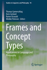 Buchcover Frames and Concept Types