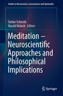 Buchcover Meditation – Neuroscientific Approaches and Philosophical Implications