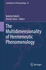 Buchcover The Multidimensionality of Hermeneutic Phenomenology