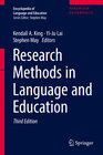 Buchcover Research Methods in Language and Education