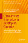 Buchcover CSR in Private Enterprises in Developing Countries