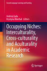 Buchcover Occupying Niches: Interculturality, Cross-culturality and Aculturality in Academic Research