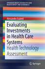 Buchcover Evaluating Investments in Health Care Systems