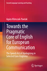 Buchcover Towards the Pragmatic Core of English for European Communication