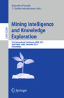 Buchcover Mining Intelligence and Knowledge Exploration
