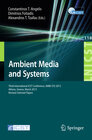 Buchcover Ambient Media and Systems
