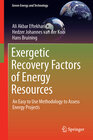 Buchcover Exergetic Recovery Factors of Energy Resources