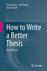 Buchcover How to Write a Better Thesis