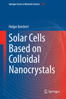 Buchcover Solar Cells Based on Colloidal Nanocrystals