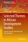 Buchcover Selected Themes in African Development Studies