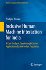 Buchcover Inclusive Human Machine Interaction for India