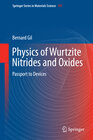Buchcover Physics of Wurtzite Nitrides and Oxides