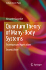 Buchcover Quantum Theory of Many-Body Systems