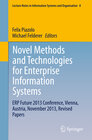 Buchcover Novel Methods and Technologies for Enterprise Information Systems