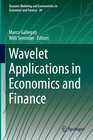 Buchcover Wavelet Applications in Economics and Finance