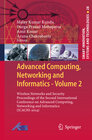 Buchcover Advanced Computing, Networking and Informatics- Volume 2