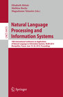 Buchcover Natural Language Processing and Information Systems
