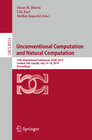 Buchcover Unconventional Computation and Natural Computation