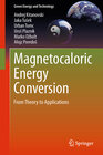 Buchcover Magnetocaloric Energy Conversion