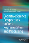 Buchcover Cognitive Science Perspectives on Verb Representation and Processing