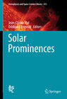Buchcover Solar Prominences