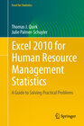 Buchcover Excel 2010 for Human Resource Management Statistics