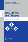 Buchcover Text, Speech and Dialogue