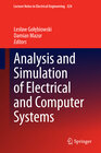 Buchcover Analysis and Simulation of Electrical and Computer Systems