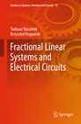 Buchcover Fractional Linear Systems and Electrical Circuits