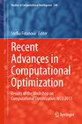 Buchcover Recent Advances in Computational Optimization